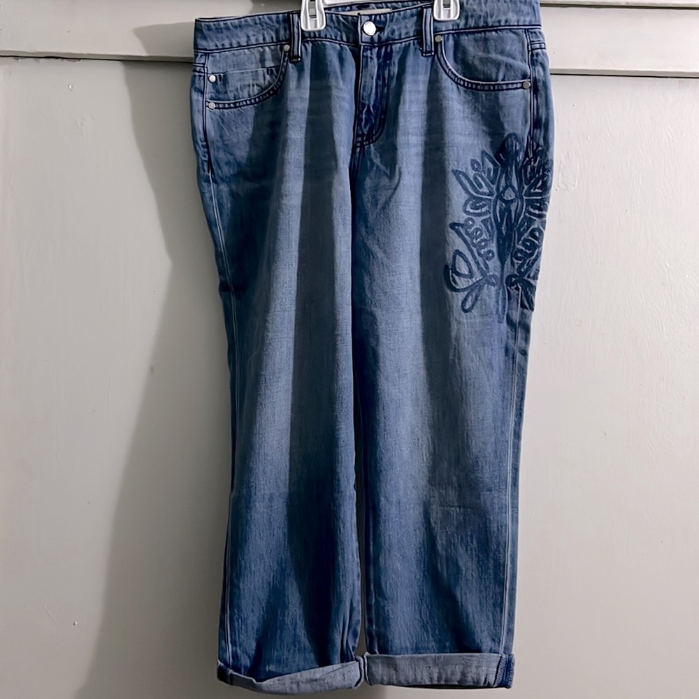 Liverpool crop boyfriend jeans